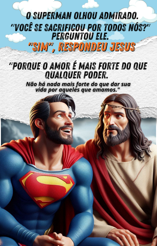 HISTÓRIA + QUIZZ JESUS HERÓIS DE TODOS